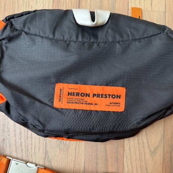Heron Preston Fanny Pack Orange - Picture 6 of 7